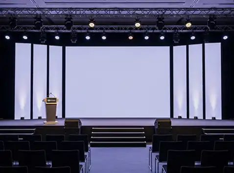 Corporate communications AV rental
